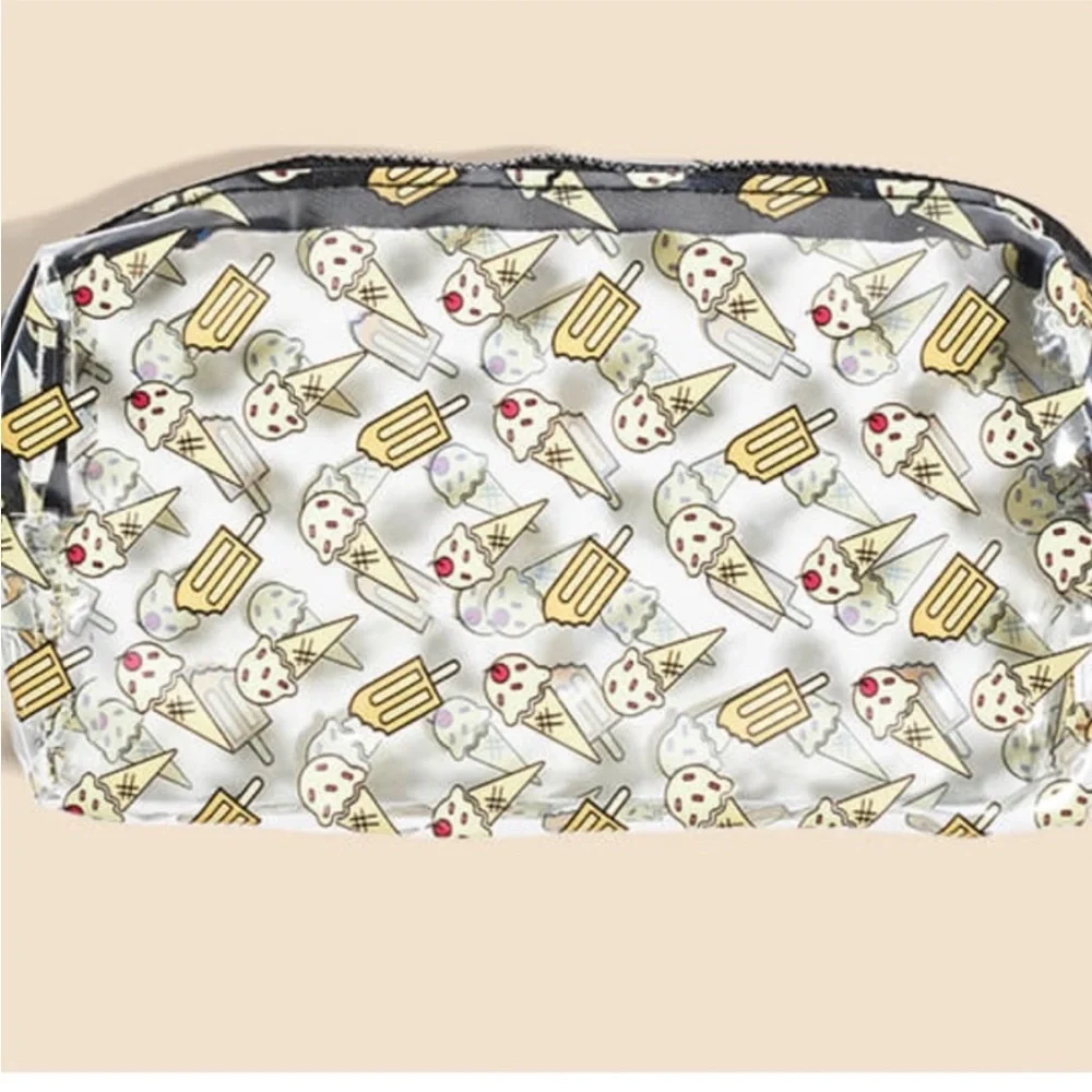 Ipsy 'Summer Friday' Ice Cream Glam Cosmetic Bag